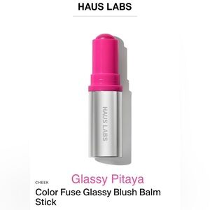 Haus Labs By Lady Gaga Color Fuse Glassy Blush Balm in Glassy Pitaya, 0.18 OZ